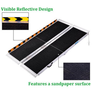 Lightweight and Transport <strong>Ramp</strong> Homecare Foldable Aluminum Wheel Chair <strong>Ramp</strong> - Product Image 5