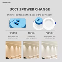 Spot encastré SAA IP65 étanche anti-éblouissement en aluminium 10W 15W 20W 35W, projecteur de plafond sans éblouissement pour supermarché