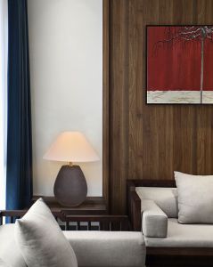 Đèn Bàn Trang Trí Trong Nhà Phong Cách Mộc Mạc Bảo Hành 3 Năm Chất Lượng Tốt Đèn Bàn <span class=keywords><strong>Led</strong></span> Gốm Cổ Điển - Product Image 2