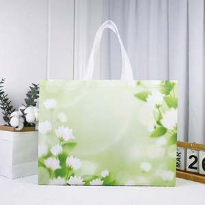 Sacs de courses réutilisables en tissu non tissé personnalisés, sacs de courses pour magasins de détail - Product Image 5