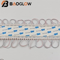 Modules d'éclairage LED DC 12V à prix d'usine, étanches IP65 pour l'extérieur, module LED injecté pour enseignes lumineuses publicitaires