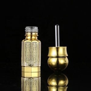 Cj-rỗng Fancy Tùy Chỉnh UV Thiết Kế In Ấn Hợp Kim Kẽm Cap 3Ml 6Ml 12Ml Attar Essential Oud Oil <span class=keywords><strong>Gless</strong></span> Chai - Product Image 5