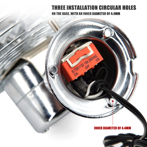 <span class=keywords><strong>12V</strong></span> Heavy Duty 6 "Chrome <span class=keywords><strong>Fan</strong></span> RV quạt làm mát với 2-tốc độ chuyển đổi <span class=keywords><strong>fan</strong></span> hâm mộ xe - Product Image 5