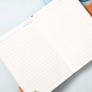 Custom Logo Business <b>Notepad</b> for School Students Color Cute PU Leather <b>A5</b> Diary Notebook - Product Image 4