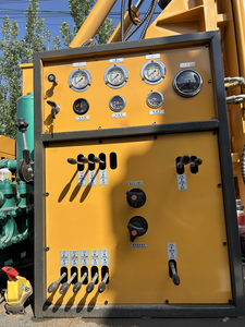 78kw động cơ diesel DTH khai thác mỏ khoan máy nước cũng quay thủy lực giếng khoan Giàn Khoan 300M Trailer gắn Giàn Khoan - Product Image 3