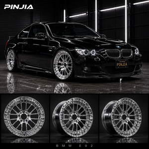 ล้อรถแข่ง PJ ลาก beadlock 13 "14" 15 "สำหรับ BMW <span class=keywords><strong>M4</strong></span> M5 E46 E92 F80 F82 Mercedes-Benz C63 AMG CLS63 GT63S C43 - Product Image 1