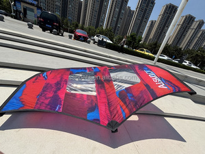 Aisunss Foil Wing <span class=keywords><strong>Kite</strong></span>, aile gonflable portative pour le kitesurf, le wingsurf, le snowboard et le ski nautique - Product Image 2