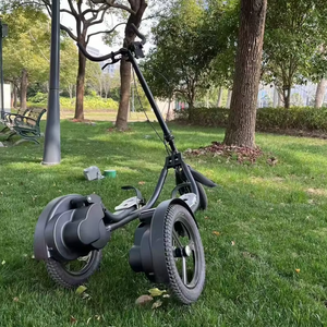 เครื่องออกกำลังกายแบบครอสสเต็ปสำหรับผู้ใหญ่รุ่นใหม่ ความเร็วสูง แรงกระแทกต่ำ สำหรับใช้งานกลางแจ้ง จักรยานออกกำลังกายแบบสามล้อสำหรับฝึกซ้อมฟิตเนสกลางแจ้งรุ่นใหม่ - Product Image 4