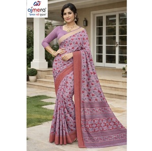 Classic Silk Saree Women Traditional Indian Ethnic Party Wear Wedding Diwali Function Designer Style Quick Dry Regular Fit All - Product Image 1