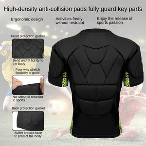 Custom Impact Beschermende <span class=keywords><strong>Paintball</strong></span> Borstbeschermer <span class=keywords><strong>Paintball</strong></span> Gepatteerde Shirt Gepatteerde <span class=keywords><strong>Paintball</strong></span> Jersey met Padding - Product Image 6