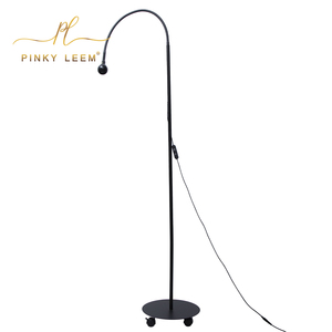Lámpara LED Pinky Leem de 5w, Silenciosa y Personalizable, para Extensión de Pestañas, Uso en Salón y en Casa, Diseño de Media Luna Metálica - Product Image 6