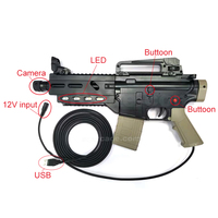 Pistolet de tir MP5 pour jeux d'arcade, accessoire de jeu de tir pour ordinateur avec capteur de mouvement et effet de recul