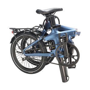 Topridex 20 Inch Sợi Carbon Gấp E-Xe Đạp Cho Đô Thị Cưỡi Trọng Lượng Nhẹ Thiết Kế Pin Giữa Động Cơ Không Khí Hệ Thống Treo Dài Phạm Vi - Product Image 6