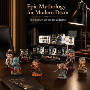 Action Figure da Collezione in Resina Personalizzata Blind Box Black Myth Sun Wukong Mitologia Cinese Decorazione Casa Ingrosso Fabbrica - Product Image 3