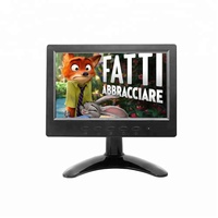 Moniteur d'ordinateur OSCY 7 pouces TFT LCD/LED avec 120% SRGB, haut-parleur intégré, interface VGA pour le jeu, en stock