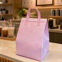 Sac isotherme non tissé personnalisé avec logo, réutilisable pour livraison de boissons, 20-36L, écologique, vente en gros