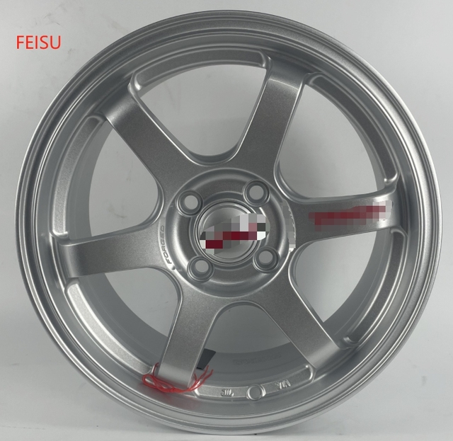 Te37 Wheels Cool Sport Rim Car Alloy Popular Bronze Black Silver White Grey Cast Alloy After Market Aluminum Car Wheel Mag