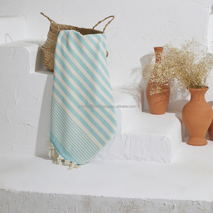 Terry Backed Turkish <b>Towel</b>, Peshtemal Fouta, Wholesale Pestemal Terry Soft OEM Customized 100 Cotton <b>Thick</b> - Product Image 1