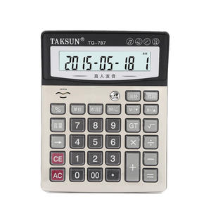 Calculadora de Dinero con Activación por Voz Ts787, Negra, Material PS, Funciona con Batería, para Uso Financiero y de Oficina - Product Image 5