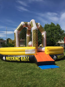 <span class=keywords><strong>Jeu</strong></span> de démolition humaine gonflable en PVC pour enfants, idéal pour les événements et les fêtes foraines en plein air - Product Image 3