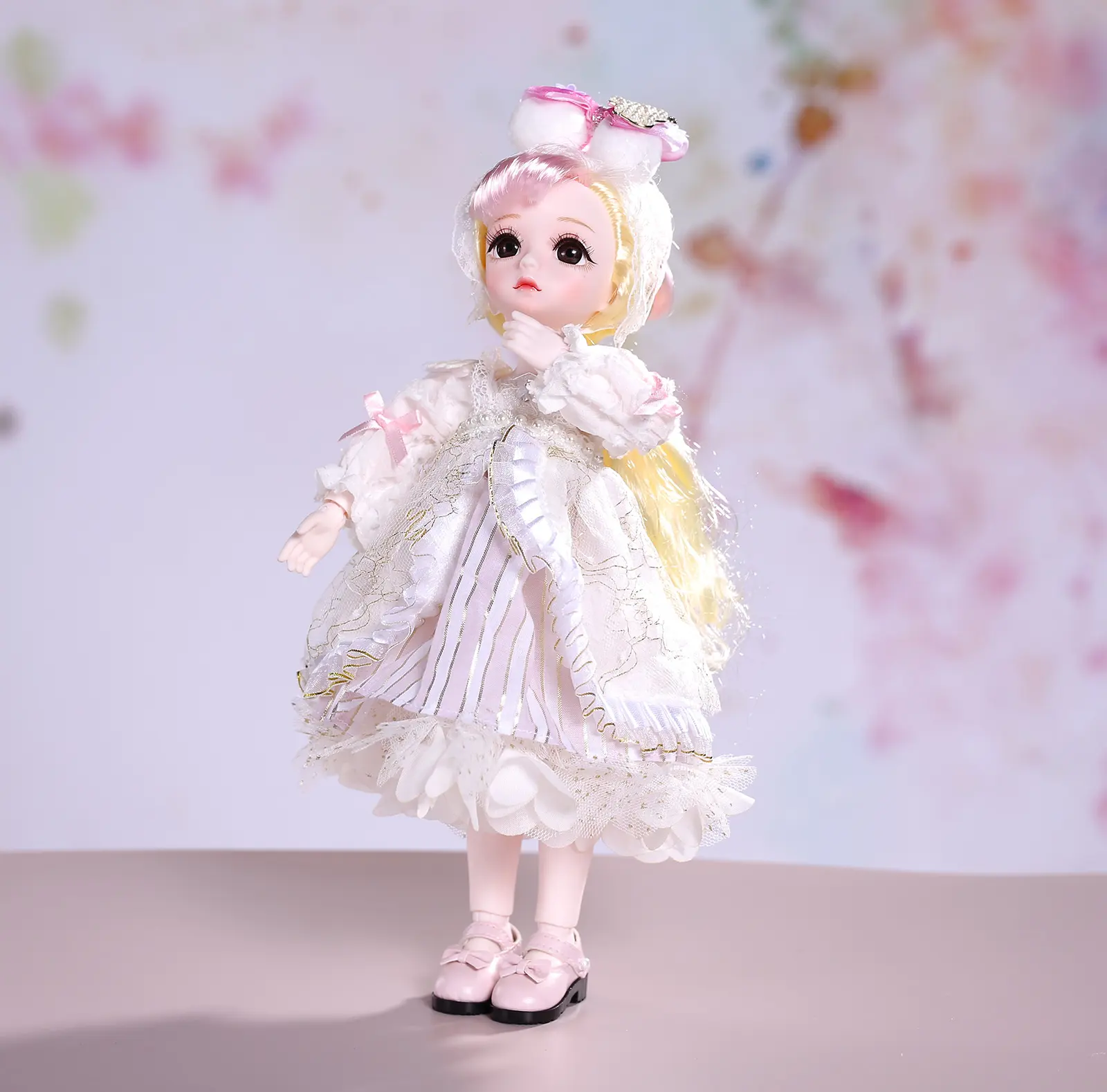 Búp Bê Thiên Thần Nhỏ DBS 1/6 BJD Tự Làm Đồ Chơi Bóng Khớp Thân Búp Bê Với Da Đầu, Mắt, Quần Áo Cho Bé Gái Sinh Nhật Giáng Sinh Ngày Lễ Năm Mới