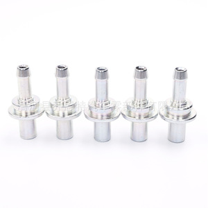 Conectores de Cable Automotrices Jonte de 32 mm con Rosca Metálica para Mangueras de Motocicletas y Automóviles, Dientes de 4 Puntos, 12 Unidades - Product Image 1