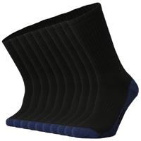 Chaussettes d'athlètes rembourrées en coton respirant évacuant l'humidité pour le travail