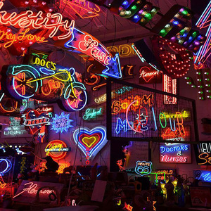 Điện Tử Không Thể Phá Vỡ Không Thấm Nước Rgb <span class=keywords><strong>Led</strong></span> Neon Đăng Vàng Chữ Wedding Backdrop Acrylic Đăng Cho Trang Trí Nội Thất - Product Image 3