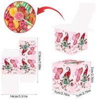 Nouvelles boîtes d'emballage de collations de bonbons à thème de la Saint-Valentin