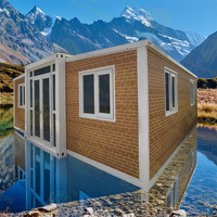 Villas maisons préfabriquées design de luxe moderne maison cube de 40 pieds de haut villa maison préfabriquée maison pliable cabane atelier à domicile