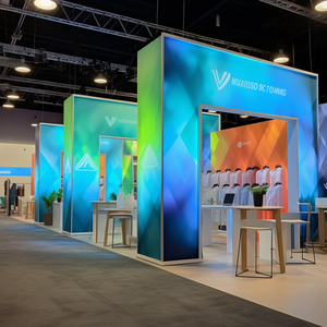 20 X 20 Trade Show Booth Aluminum <strong>Frame</strong> Led Video <strong>Display</strong> Exhibition Stand <strong>Tradeshow</strong> Booth <strong>Display</strong> for Expo - Product Image 1