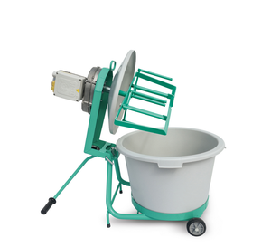 Mélangeur à godets électrique IMER Mix-All 60, capacité de 14 gallons (50 lb), modèle PolyDrum 0,75 HP #   Moteur de bétonnière 1193988 - Product Image 1