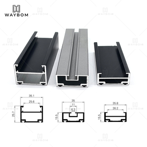 35 Puertas y ventanas plegables delgadas <span class=keywords><strong>para</strong></span> partición de <span class=keywords><strong>perfil</strong></span> de aluminio Oficina Puerta plegable corredera <span class=keywords><strong>Perfil</strong></span> de aluminio <span class=keywords><strong>para</strong></span> puerta <span class=keywords><strong>abatible</strong></span> - Product Image 2