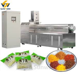 Riz enrichi artificiel automatique faisant le riz nutritionnel de machine d'équipements et la chaîne de production instantanée de riz - Product Image 2