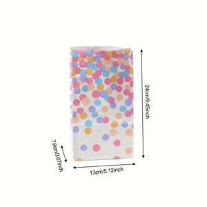 Sacchetto di Carta Kraft Bianco o Marrone Economico con Logo Personalizzato Stampato, Fondo Piatto, per Imballaggio Alimentare, Regalo, Artigianato e Prodotti per la Casa - Product Image 2