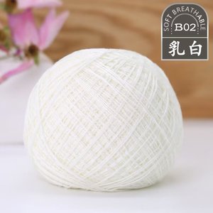 Nhà Máy Bán Buôn Tám Lươi Một Màu Lụa Len Dệt Kim Tay Crafting Cashmere Alpaca Sợi Chất Lượng Cao Cấp Crocheting Sợi Cho - Product Image 4