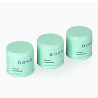 Boîte en fer blanc verte recyclable personnalisée Boîte ronde hermétique Conteneur en étain Emballage de boîte de conserve d'épices de café de qualité alimentaire pour le thé