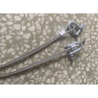 Perangkap Pegas Baja Tahan Karat yang Lebih Kuat untuk Babi Hutan Kelinci - Tali Kawat Diameter 5MM Pengganti Solid State Nuts T-EAGLE Hunting Decoy