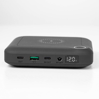 OEM marca PD 60W 24000mAh teléfono portátil 20000mAh 30000mAh bolsillo móvil Mini cargador portátil Powerbank con salida DC ajustable