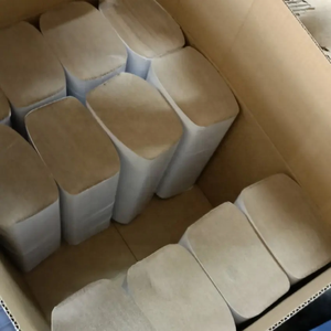 Giá rẻ Kraft đơn gấp khăn giấy dùng một lần Brown interfold V gấp khăn giấy tay trong khu vực công cộng của khách sạn và quán bar - Product Image 6