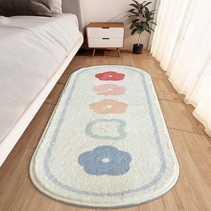 Alfombras de lana de imitación para sala de estar y dormitorio, tapete súper suave para baño, felpudo antideslizante para puerta, Alfombra de cocina - Product Image 5