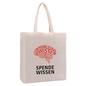 Borsa in cotone Echo Friendly 140gsm con zoccoli e manici a tracolla regali promozionali CB002 borsa <span class=keywords><strong>Calico</strong></span> con zoccoli - Product Image 2