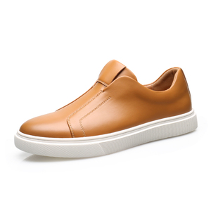 Zapatos Formales Italianos Clásicos para Hombre, Sin Cordones, Punta Cuadrada, para Oficina y Carrera Profesional, de Cuero PU Acolchado, para Caminar - Product Image 5