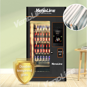 Máquina Expendedora Inteligente <span class=keywords><strong>de</strong></span> Bebidas Alcohólicas sin Efectivo, Vino Tinto, Cerveza, XO, con Lector <span class=keywords><strong>de</strong></span> Tarjetas - Product Image 3