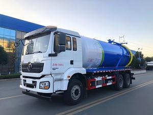 รถบรรทุกดูดสิ่งปฏิกูลอุตสาหกรรม SHACMAN M3000 ระบบสุญญากาศความเสถียรสูง ผลิตตามสั่งสำหรับส่งออก ใช้สำหรับบำบัดน้ำเสียในเขตเมือง - Product Image 6