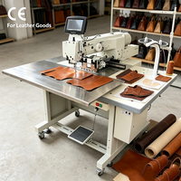Machine à coudre automatique pour motifs en cuir, équipement de haute précision pour la fabrication de chaussures et de bagages