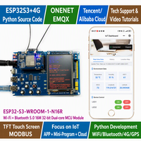 Placa de Desarrollo IoT ESP32-S3-WROOM-1-N16R, 4G WiFi, Bluetooth 5.0, Pantalla Táctil TFT, Compatible con MODBUS, EMQX, ONENET, Tencent