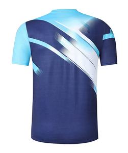 Logo kustom Jersey tenis dan pakaian Tenis Meja Badminton pendek seragam tim tenis pria pakaian olahraga nyaman - Product Image 6