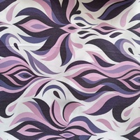 Tissu en popeline de coton tissé à motif floral réactif personnalisé, léger, respirant, antistatique, pour chemises Thobes pour hommes, bébés garçons et enfants