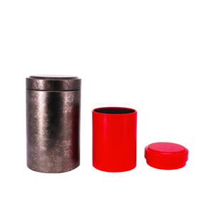 Top Food Grade Silver Gold Black Rose Gold Round Aluminium Tinplate Can With Screw Lid <strong>Small</strong> Round Coffee Spice Tea Metal Jar - Product Image 6